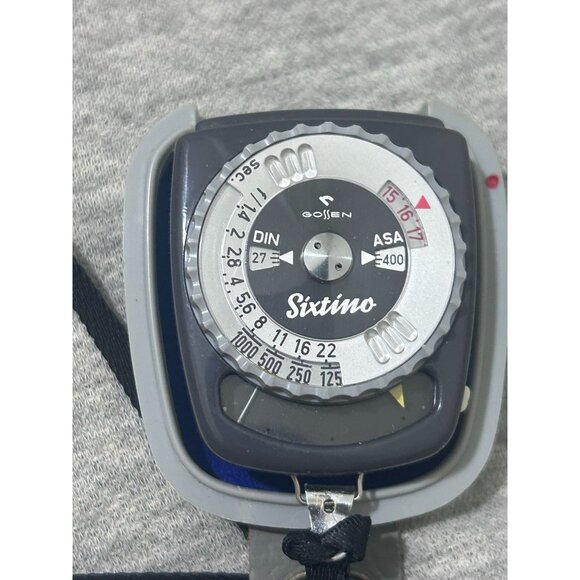 Gossen Sixtino Reflected and Incident Light Meter Pilot Camera Light Exposure Me - Picture 2 of 8